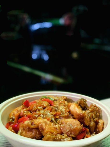 美味的鸡和虾图片下载