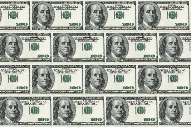 宏观百元美钞图片下载