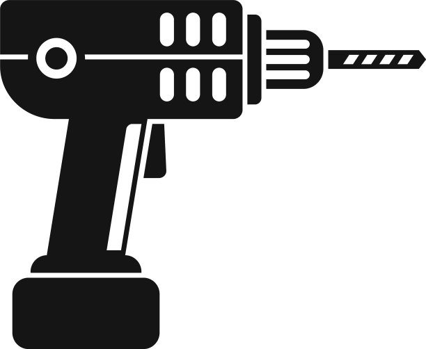 电钻图标样式简单图片下载