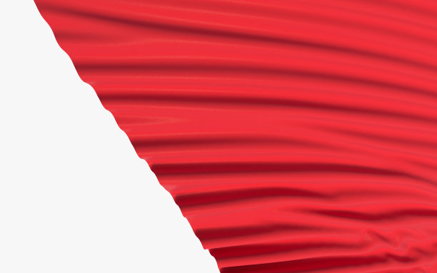 红布，随风飘扬，3d渲染。图片下载