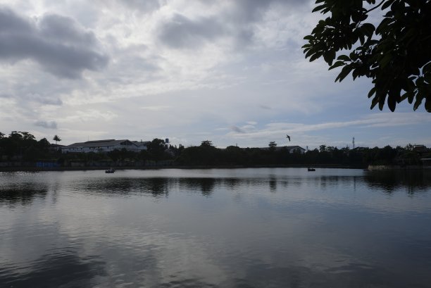 印度尼西亚雅加达，2020年12月31日，司杜佩东克兰景观。图片下载