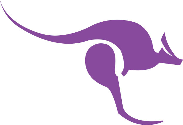 袋鼠简单的设计图片下载