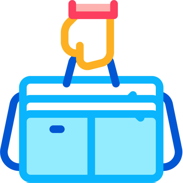 手持式案件图标轮廓图片下载