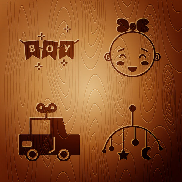 设置倒钩挂玩具狂欢节花环图片下载