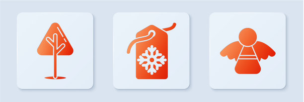 设定价格标签上写着“圣诞节减价”图片下载