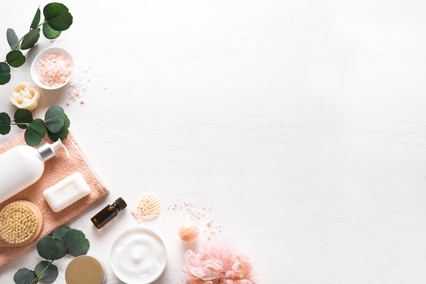 沐浴和皮肤护理配件图片下载