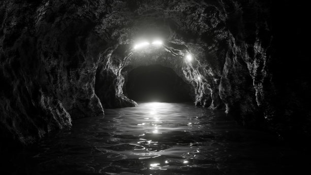 地下石洞内图片下载