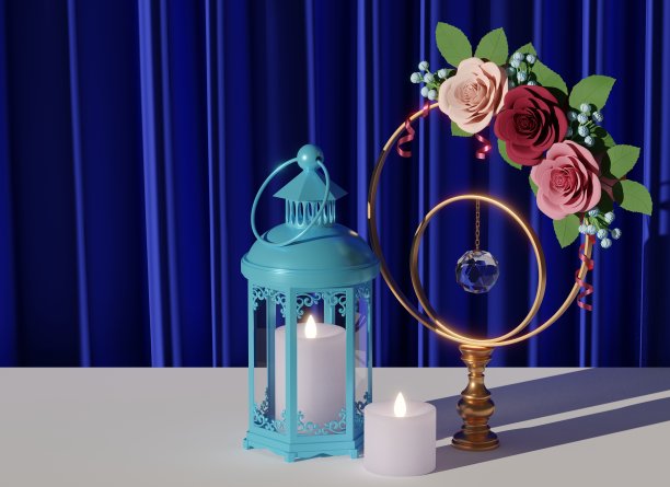 核心与灯笼图片下载