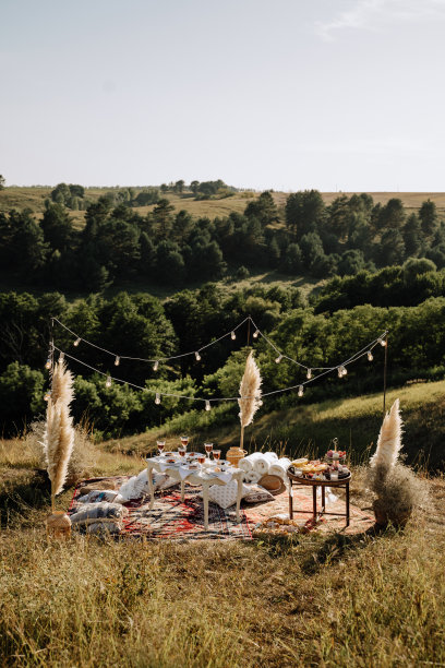 野餐地点庆祝派对风景照片图片下载