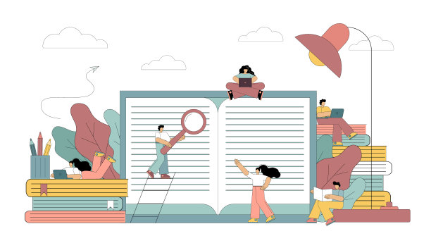 阅读文学作品图片下载