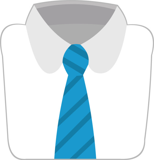 用表情符号表达衬衫和领带图片下载