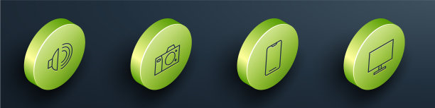 设置等距扬声器音量摄影相机图片下载