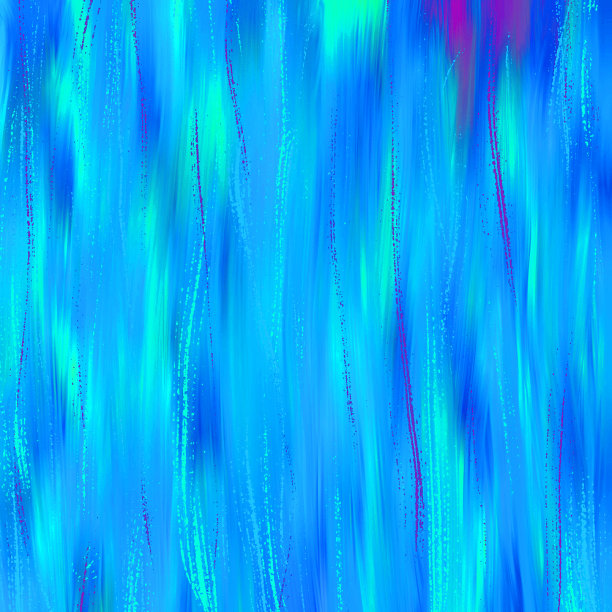 抽象的蓝色水彩背景，手绘纹理与油漆，笔触，条纹。图片下载