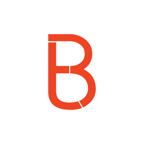 字母TB简约链接几何标志图片下载
