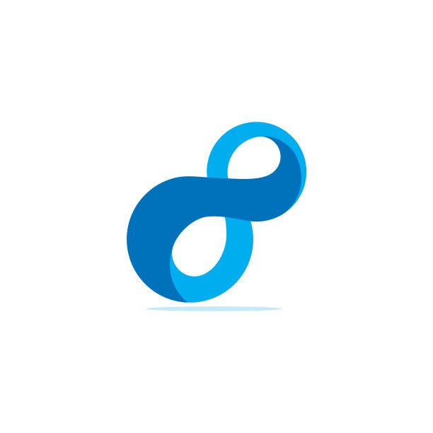 3d曲线无限设计标志图片下载