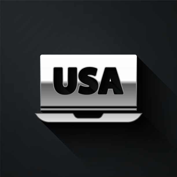 银美国美国笔记本电脑图标图片下载