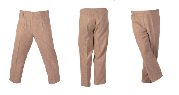 女人的裤子孤立在白色的背景上图片下载