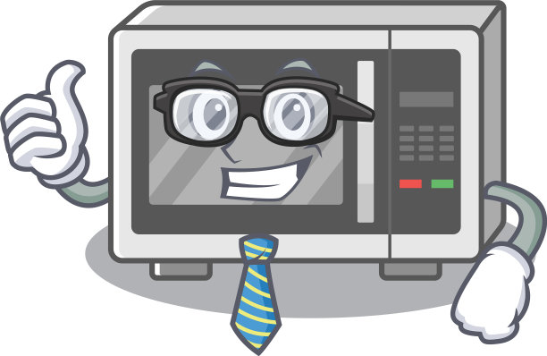 酷和聪明的商人微波穿着图片下载