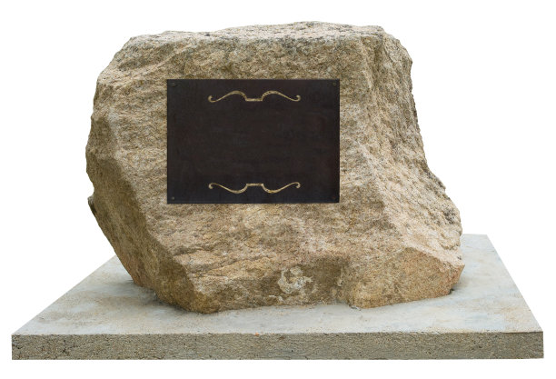 白色背景上的纪念碑图片下载