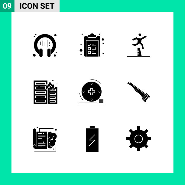 组9固体符号符号和符号图片下载