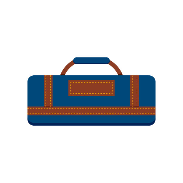 健身袋图标孤立在白色背景。图片下载