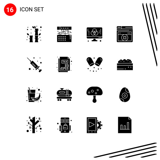 主题立体符号和可编辑符号的16种图片下载