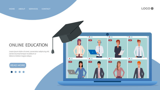 在线课程，远程学习课程图片下载