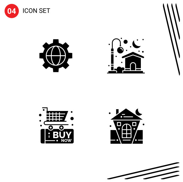 组4固体符号符号和符号图片下载