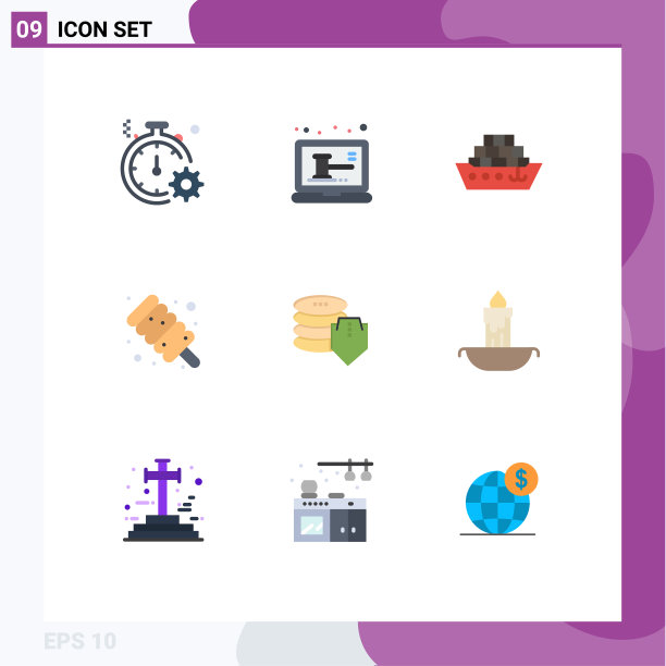 通用图标符号组9现代扁平图片下载