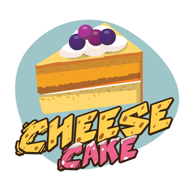 奶酪蛋糕向量图片下载