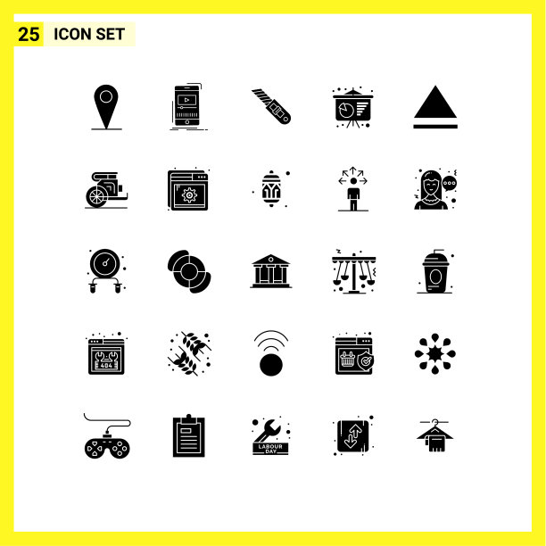 包25现代固体符号符号和符号图片下载