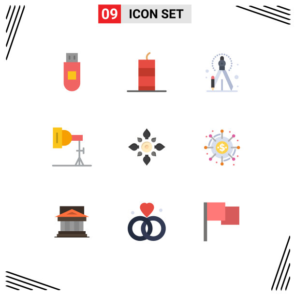 为装饰网格设置9个平面颜色图片下载