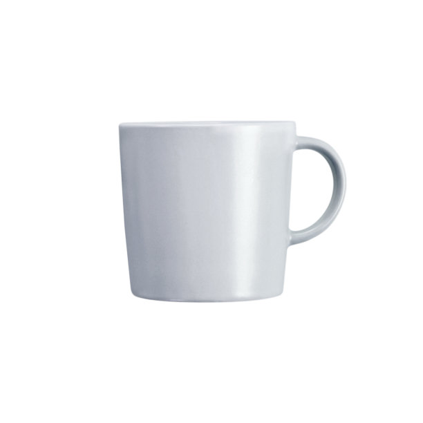 灰色杯子孤立在白色背景图片下载