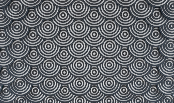 同心纹理几何抽象背景。图片下载