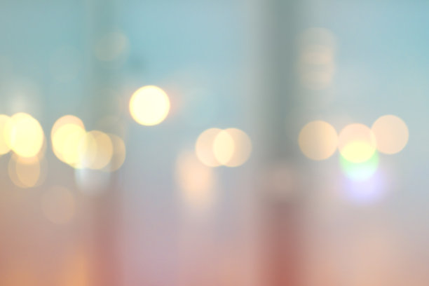 散焦散焦光，抽象背景在夜间照片图片下载