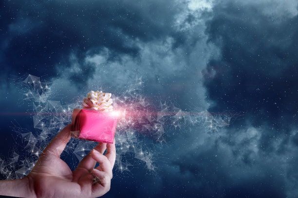 空间概念的礼物。图片下载