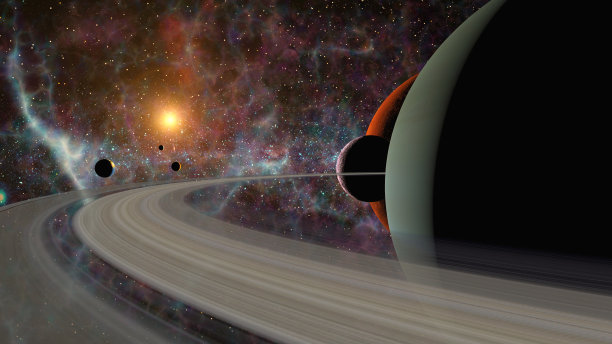 行星在太空图片下载