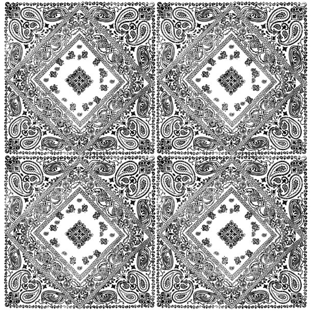 佩斯利装饰模式图片下载