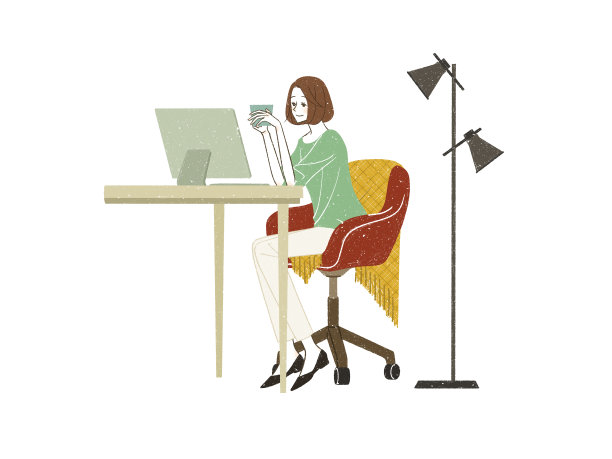 使用个人电脑的女人图片下载