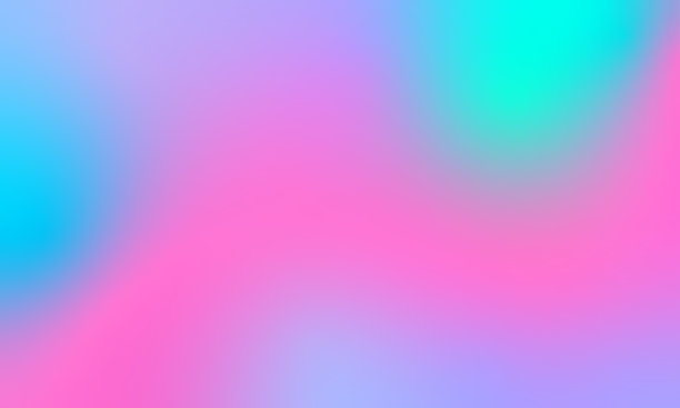 抽象的神奇的背景。未来全息背景与梯度网格。图片下载