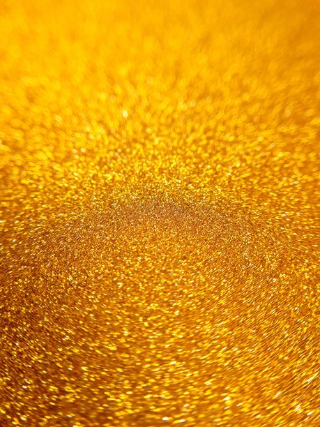 抽象的金色背景与模糊和散景，背景设计图片下载