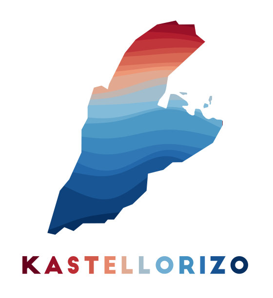 Kastellorizo地图。图片下载