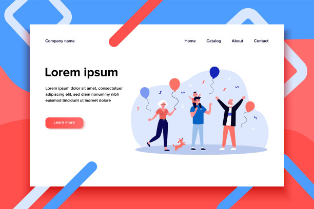 快乐的角色与祖父母庆祝派对图片下载