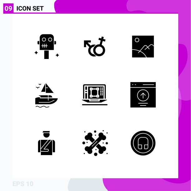 组9固体符号符号和符号图片下载