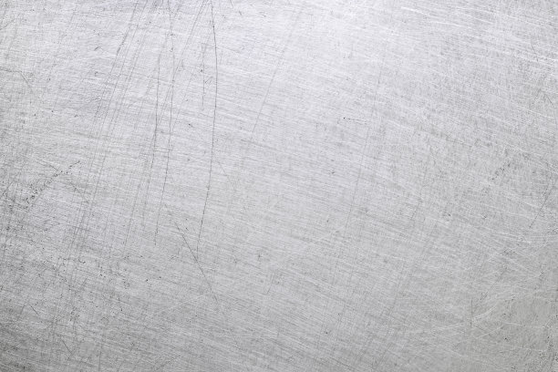 铝金属纹理背景，划痕抛光不锈钢。图片下载