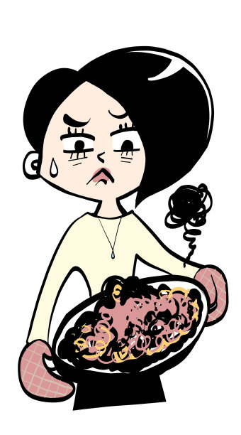 不会做饭的女人图片下载