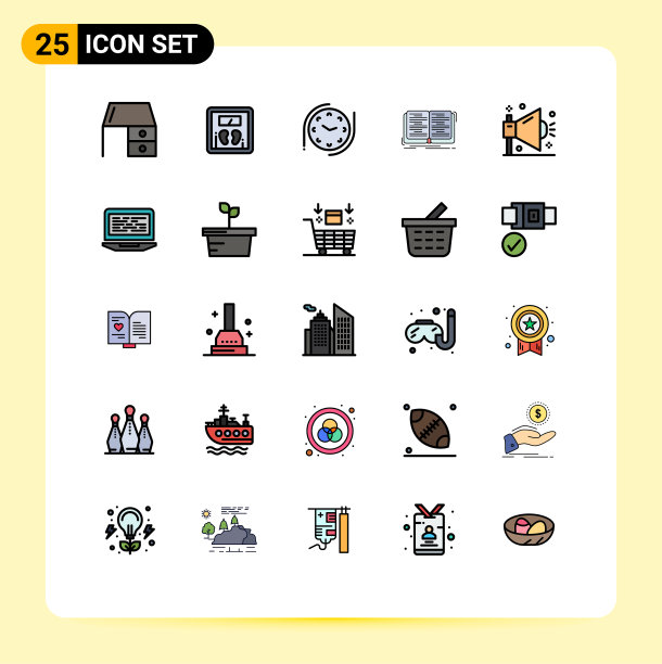 25组填线平色标志和图片下载