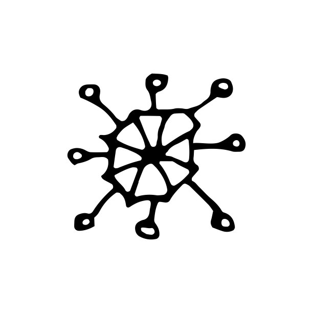 手绘雪花涂鸦。冬天草图图标。装饰元素。孤立在白色背景上。矢量插图。手画一片雪花孤立涂鸦。雪花孤立在白色上图片下载
