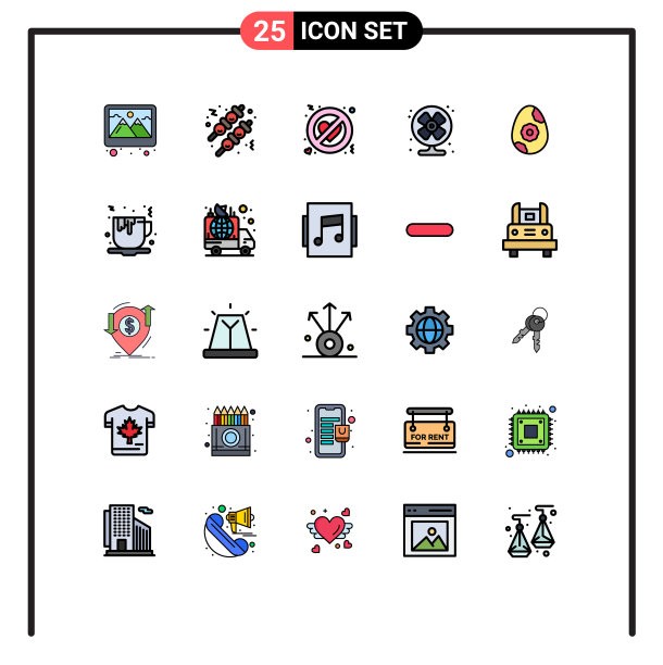 25组填线平色标志和图片下载