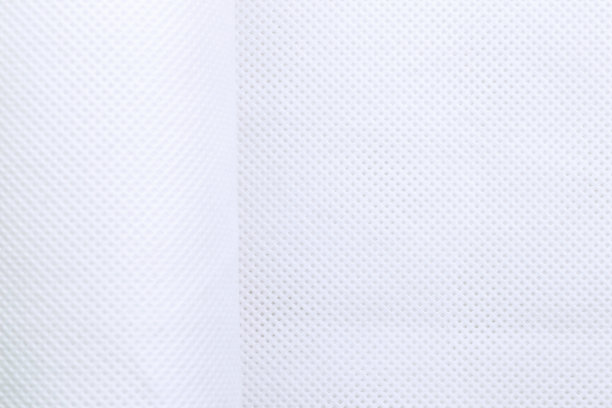 背景抽象带有纹理的白色穿孔水刺结合合成纤维无纺布，卫生巾卷，家用抹布，用于家庭清洁图片下载